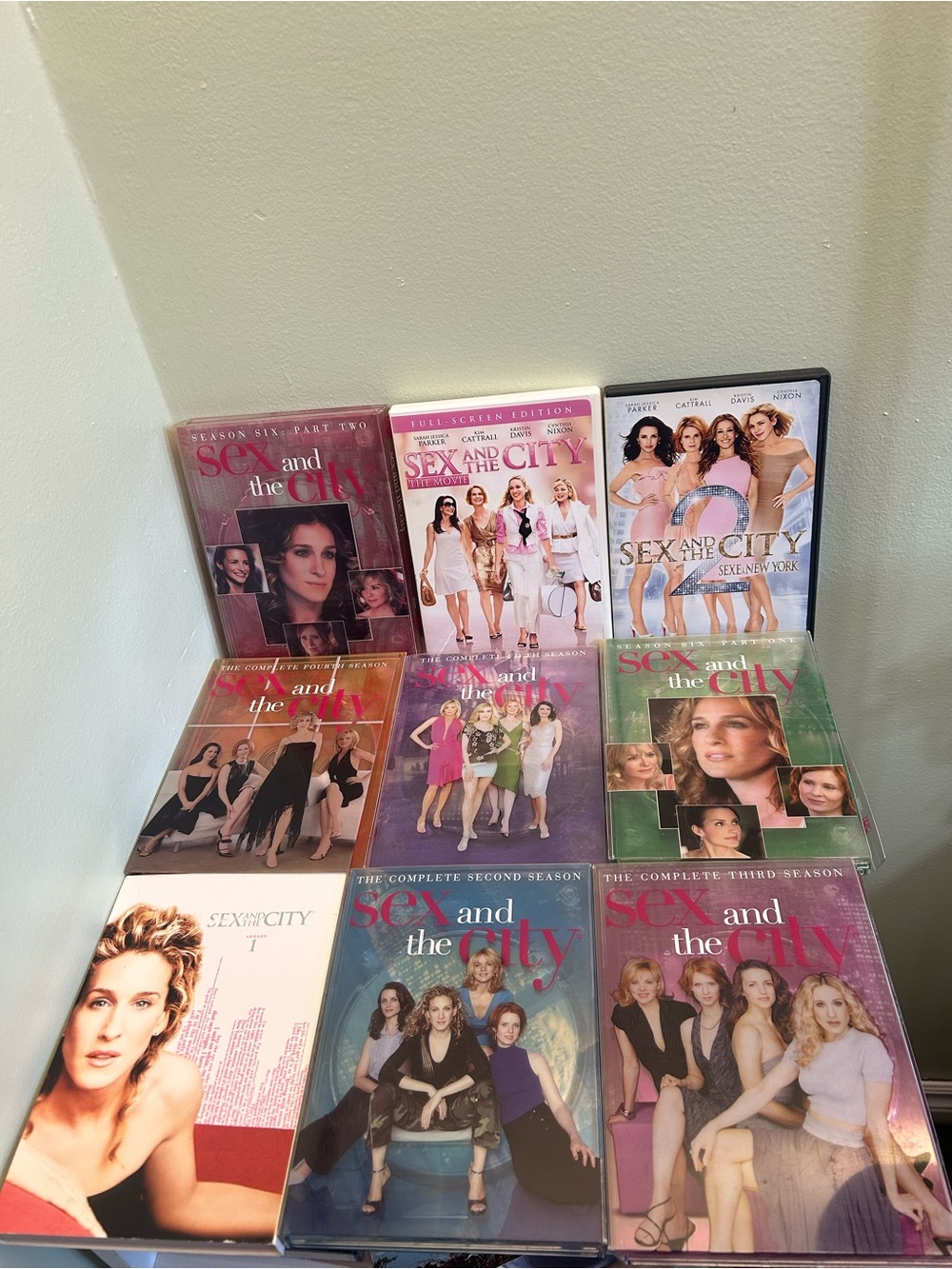 Sex and the City Complete Seasons 1-6 + Both Movies DVD Collection